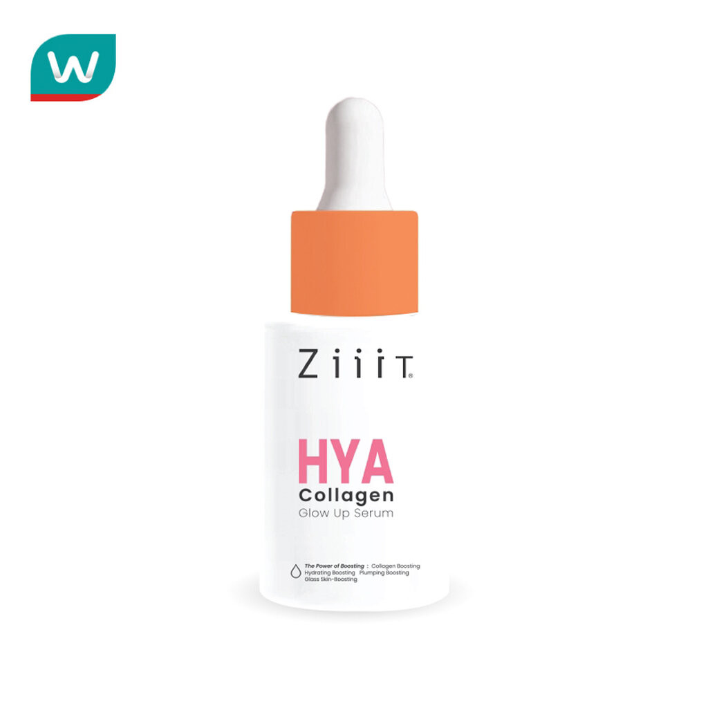 Ziiit ซิท เซรั่ม ไฮยา-คอลลาเจน โกลว์ อัพ 30 มล.