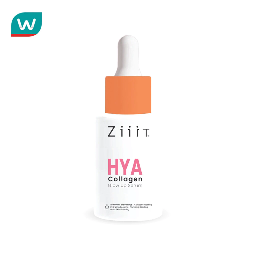 Ziiit ซิท เซรั่ม ไฮยา-คอลลาเจน โกลว์ อัพ 30 มล.
