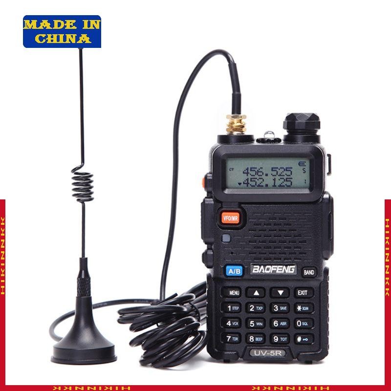 HIK เสาอากาศวิทยุแบบพกพา Mini Car VHF เสาอากาศสําหรับ Quansheng Baodao UV5R Walkie