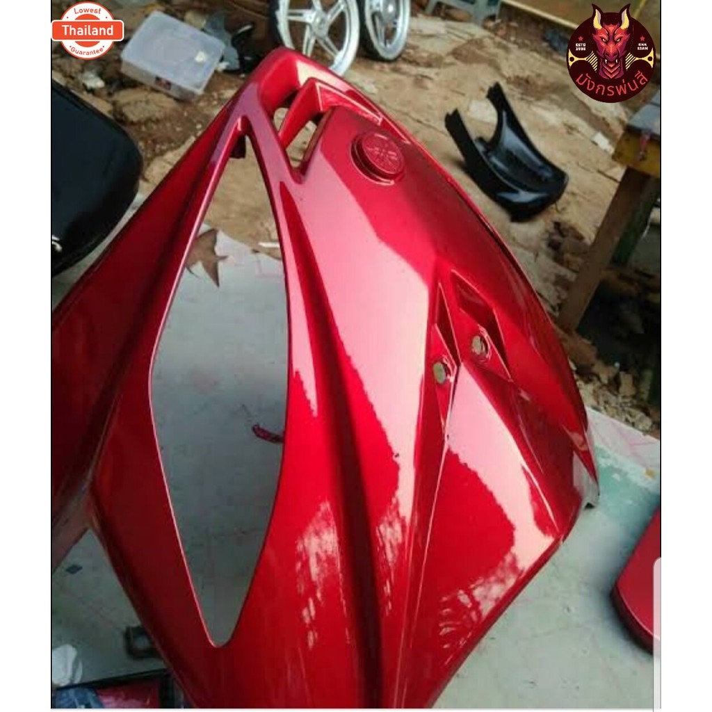 สีสเปรย์ ซามูไร Y138* Brilliant Red สีแดงแก้ว