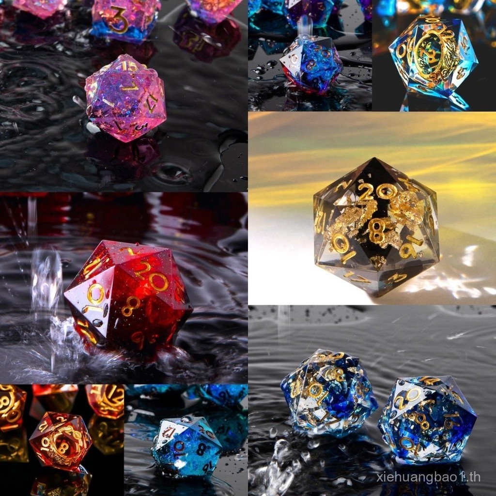 ขายตรงจากโรงงาน~Handmade Sharp Horn Resin Bodes Gate Running Team Set/Dungeons and Dragons Board Gam