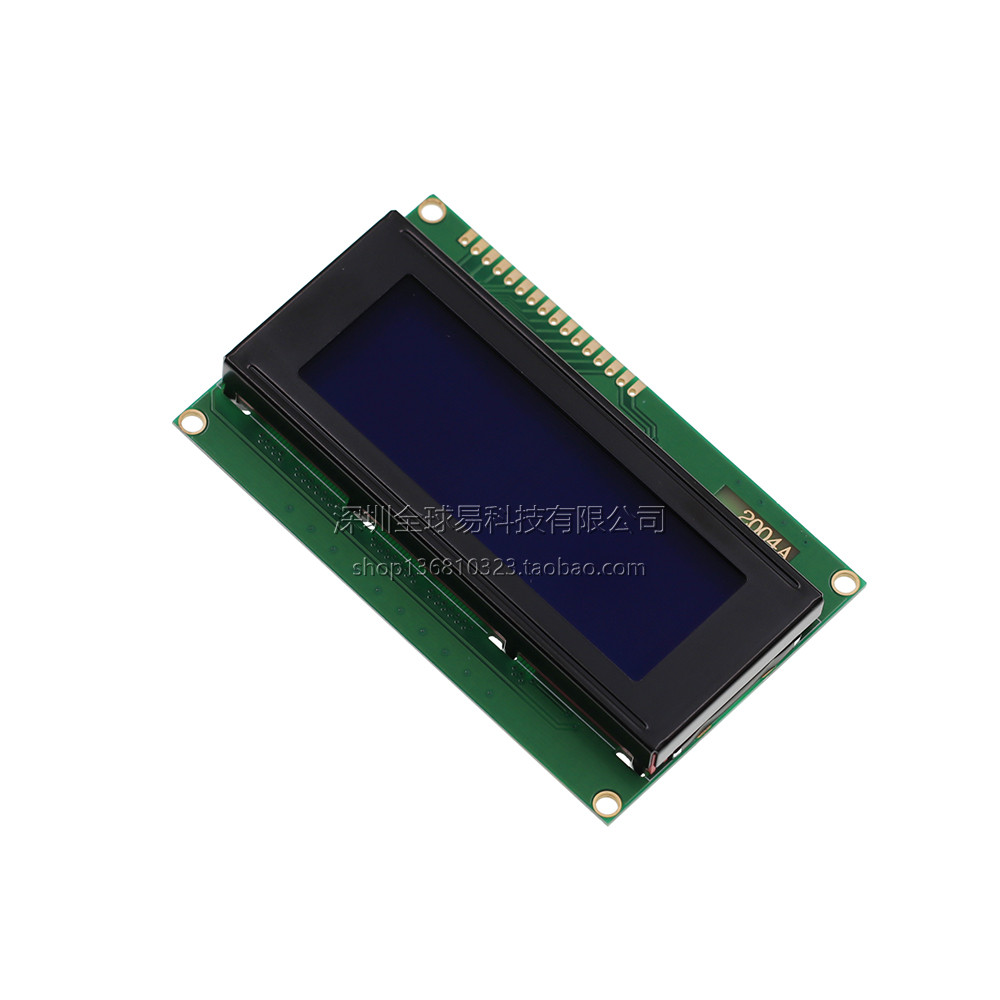 2004 LCD 2004A LCD LCD 2004 โมดูล LCD 5V หน้าจอสีฟ้า 20X4 LCD