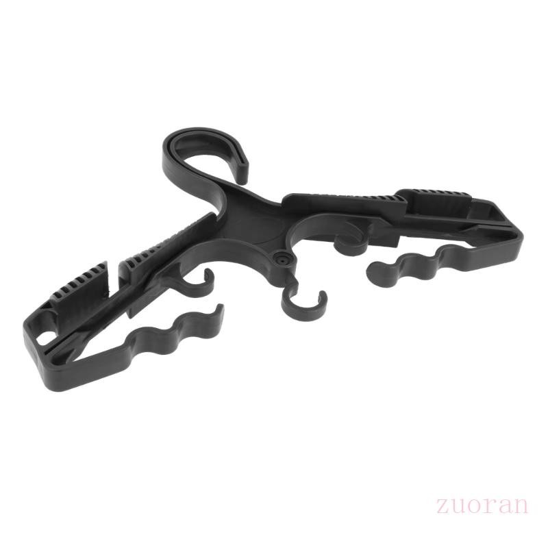 ZUO อเนกประสงค์ BCD Wet Suit Hanger สําหรับ Surfers และ Diver ABS ไม้แขวนเสื้อ Easy Hanger สําหรับท่อง