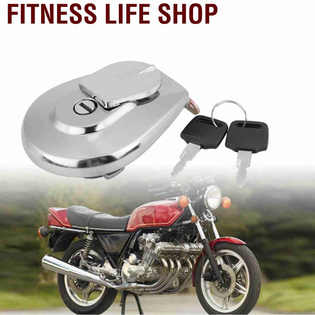 Fitness Life Shop-th 17620-MB1-033 ฝาปิดถังแก๊สเชื้อเพลิงมอเตอร์ไซค์พร้อม 2 ปุ่มสำหรับ Honda VF750C 