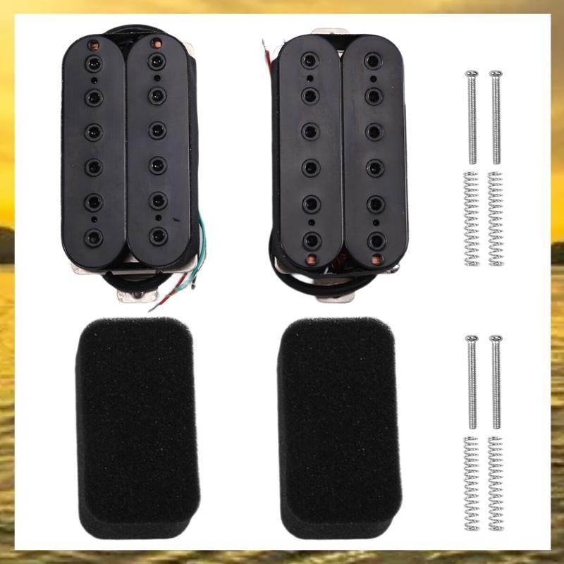 (PTL) กีตาร์ไฟฟ้า Humbucker Pickups Kit Double Coil กีตาร์ 52 มม.สะพาน Pickup & 50 มม.คอ Pickups ชุด