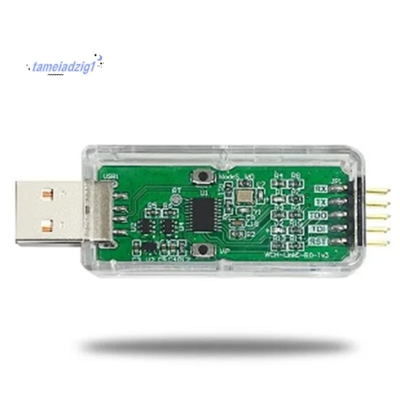 WCH LinkE ดาวน์โหลดออนไลน์ Debugger รองรับชิปแขน WCH RISC-V 1 พอร์ตอนุกรมไปยัง USB