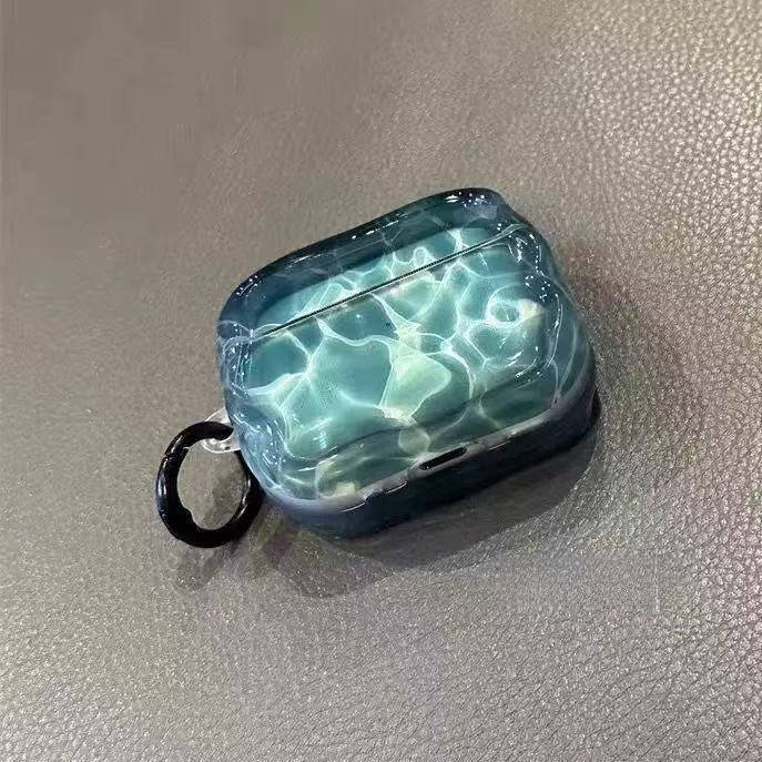 [คลังสินค้าพร้อม] เคสป้องกันแบบลอนน้ํากึ่งซึมผ่านได้เหมาะสําหรับเคสหูฟังรุ่น AirPodsPro2 ราคา ถูกที่สุด ดีลบีเคเค แกลเลอรีภาพที่ 6