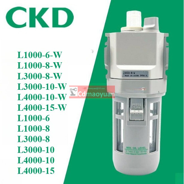 CKD Oil Mist Filter L1000--6-8-W, L3000-8-10-W, L4000-10-15-W