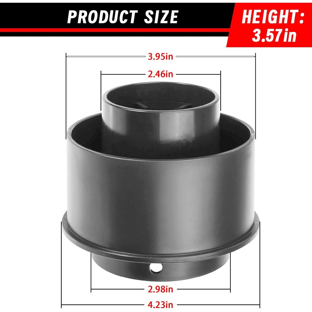 514001148 กบอะแดปเตอร์สําหรับ DeWalt DW735 DW735X - เหมาะสําหรับ DeWalt Planer อะแดปเตอร์สูญญากาศอะไ