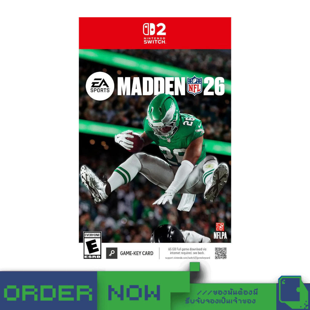 Nintendo Switch™2 NS2 Madden NFL 26 Game Key Cart  [bY ClaSsIC GaME]