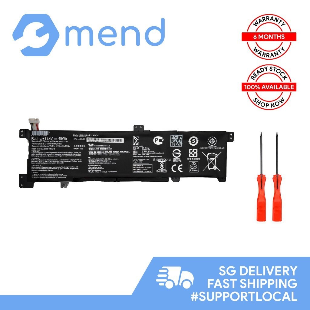 แบตเตอรี่ Asus K401 รุ่น B31N1424