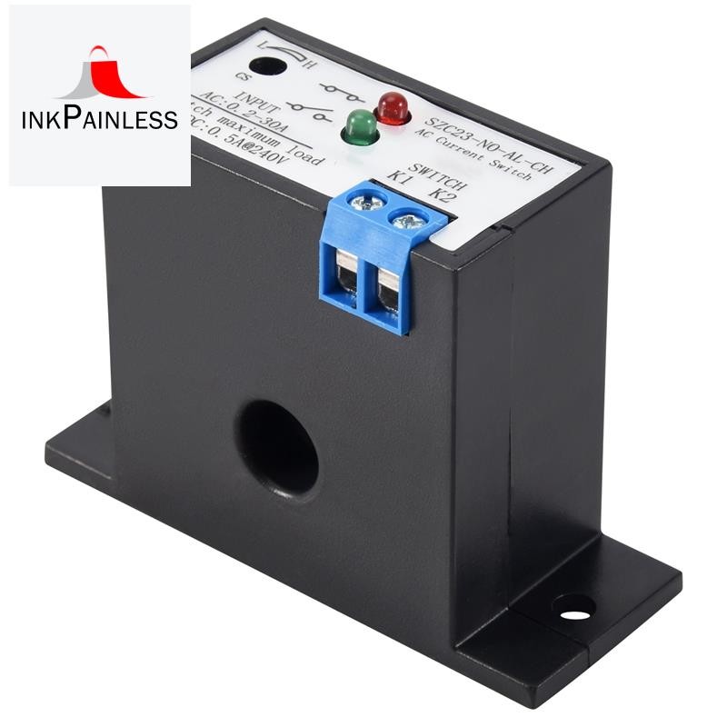 Current Mutual Induction Switch SZC23-NO-AL-CH ปกติเปิด Current Detection SWITCH สําหรับ AC Current 