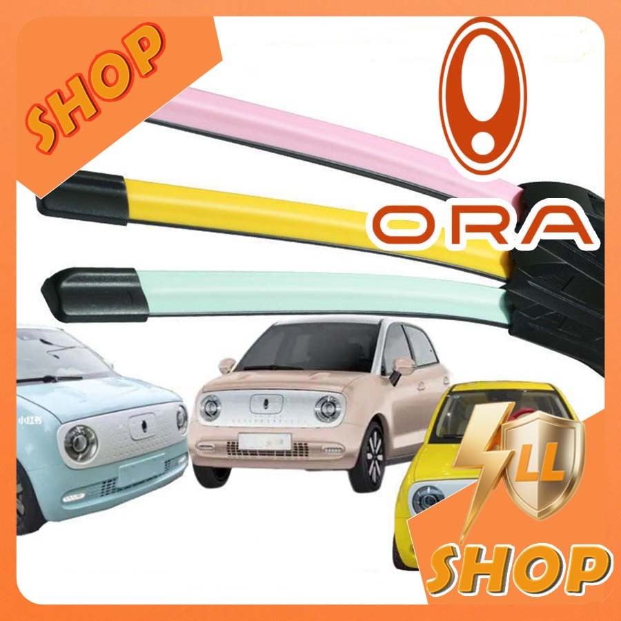 [READY]ORA GOOD CAT Colorful Wiper Blades ORA Body Kit good cat ora Car Decoration Accessories KK7Q