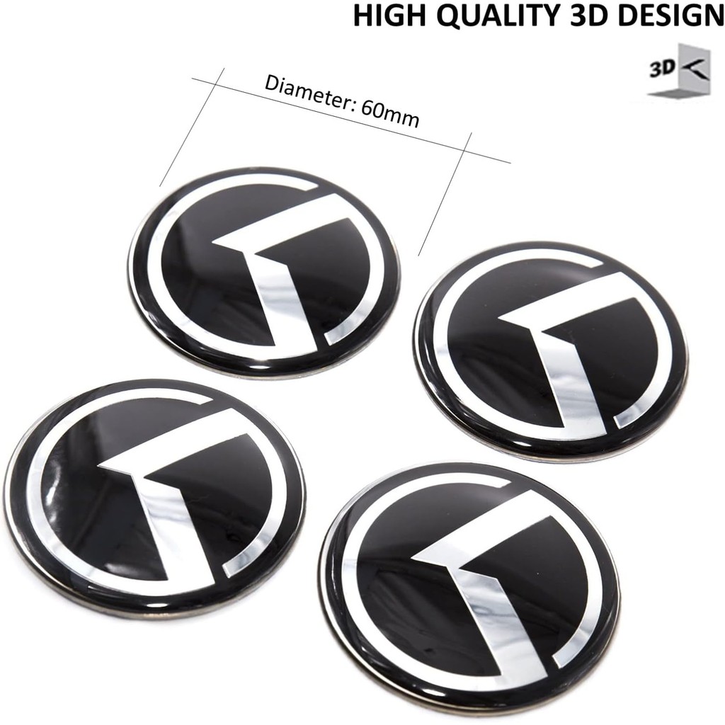 7PCS Vintage K Badge,ด้านหน้า Hoodด้านหลังTrunk Emblemใช้งานร่วมกับVINTAGE K Autoอุปกรณ์เสริม (Carbo