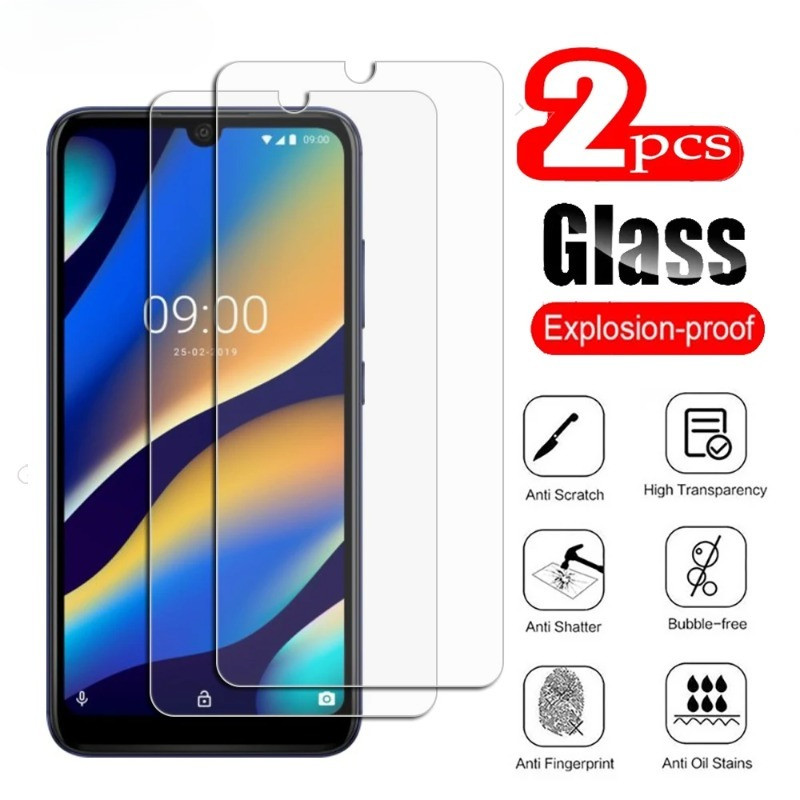 2 ชิ้นป้องกันหน้าจอฟิล์มแก้วสําหรับ Wiko ดู 4 Lite T60 T50 T40 T3 T20 T10 Power U30 U20 U10 Hi Enjoy