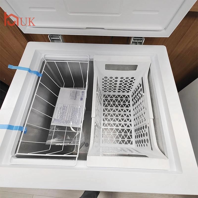 UK Chest Freezer Accessory Easy Maintenance PP ไม่มีกลิ่น Heavy Load Bearing Chest Freezer ตะกร้าสํา