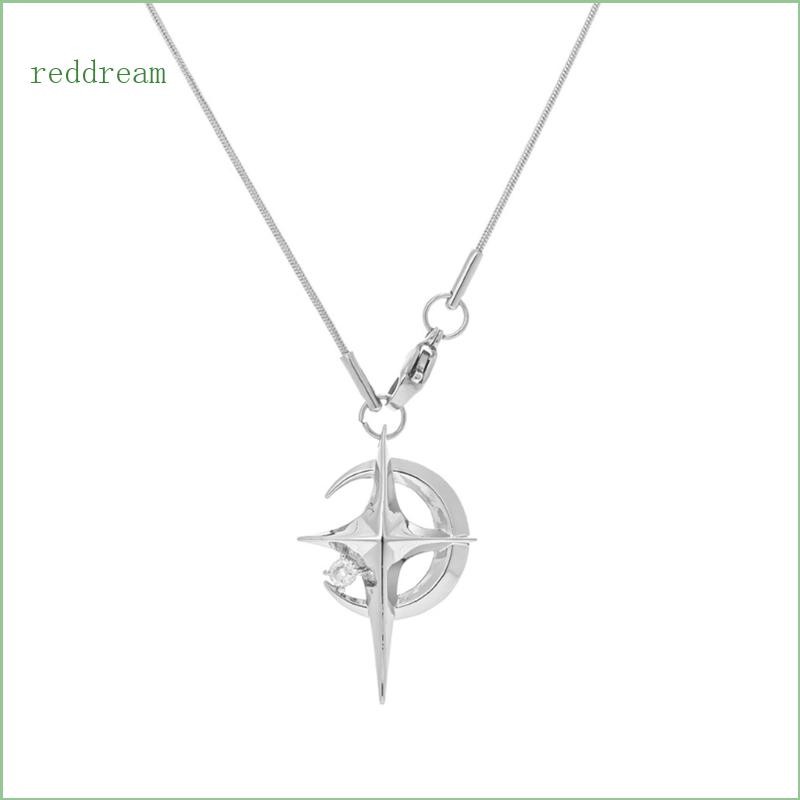 REDD Moon Star จี้สร้อยคอ ChokerStatement เครื่องประดับสําหรับผู้หญิง Egirls