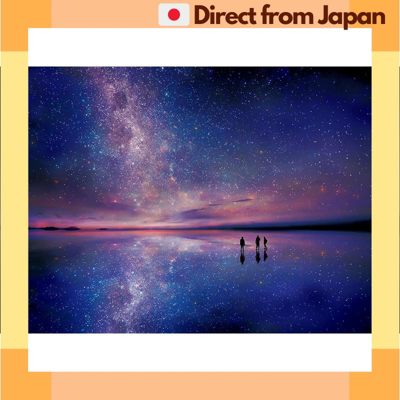 EPOCH Jigsaw Puzzle 1000pcs Bolivia Uyuni Salt Flat Starry Sky Glow in the Dark 12-508 Japan Shipped
