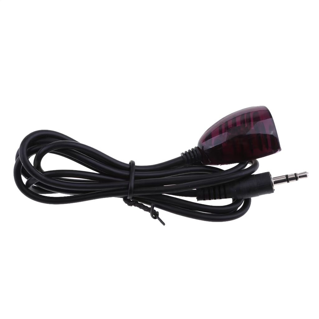 1 เมตร IR Emitter สาย 3.5 มม.ชาย IR Blaster Receiver Cabl