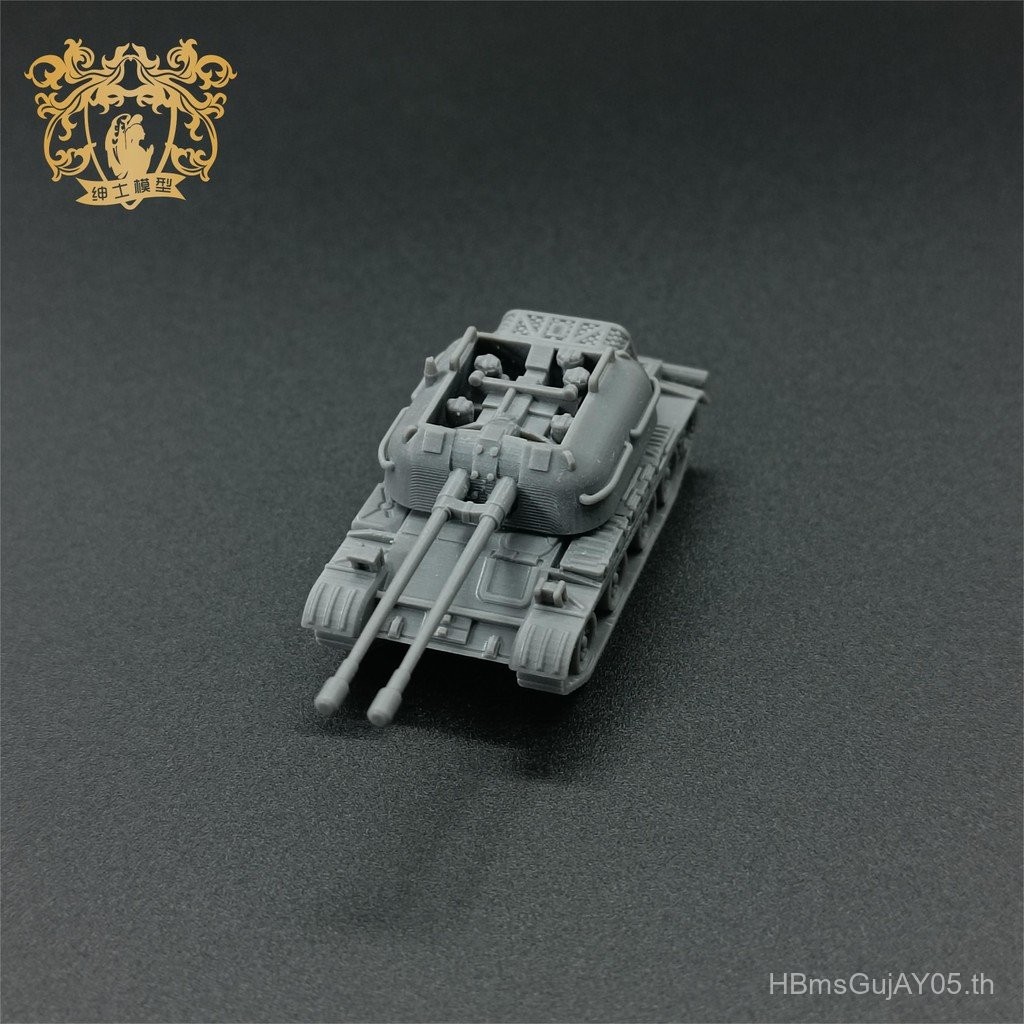 สินค้าใหม่กลุ่มธรรมดา ZSU-57-2 ถังป้องกันอากาศ 1/144 Scale Tank รุ่นการพิมพ์ 3D A5QJ