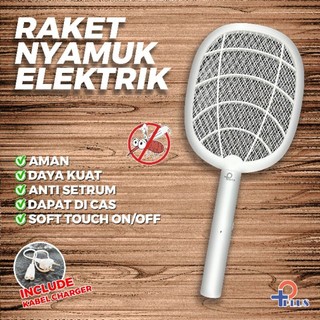 [ Pplus ] Raket Nyamuk Listrik / Pembunuh Nyamuk Listrik / Mosquito Killer Recharge