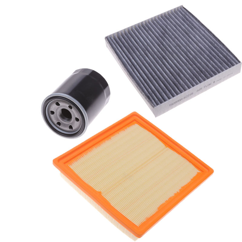 เหมาะสําหรับ Zhongtai Z500 Z560 SR7 Damai X5 สามชุดกรองเครื่องกรองอากาศองค์ประกอบเครื่องปรับอากาศกรอ