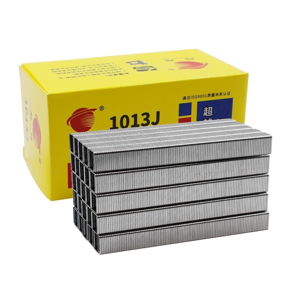 5000pcs U ประเภท Refill Staple Pins 10 มม.13 มม.22 มม.สําหรับ Fineline คู่มือ Hand Tacker เครื่องเย็บกระดาษไฟฟ้าสําหรับเฟอร์นิเจอร์ตกแต่งตู้ Binding
