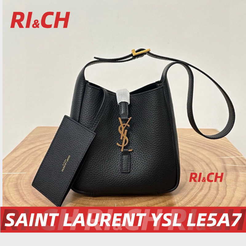 SAINT LAURENT YSL LE5A7 Shoulder Bags กระเป๋าสะพาย #Rich ราคาถูกที่สุดใน Shopee แท้💯