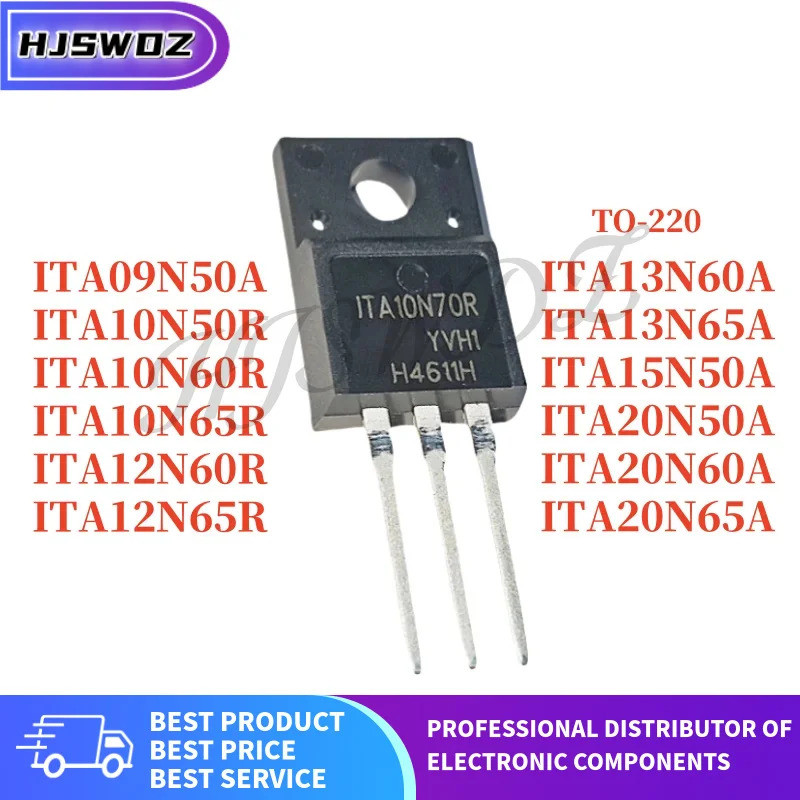 1-5PCS ITA12N60R ITA20N50A ITA10N50R ITA10N60R ITA09N50A ITA13N60A ITALA12N65A ทรานซิสเตอร์ เอฟเฟกต์