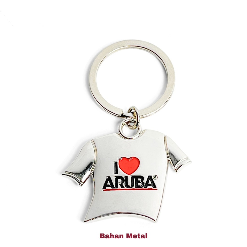 พวงกุญแจ GANTUNGAN Aruba ของที่ระลึกจากอเมริกา