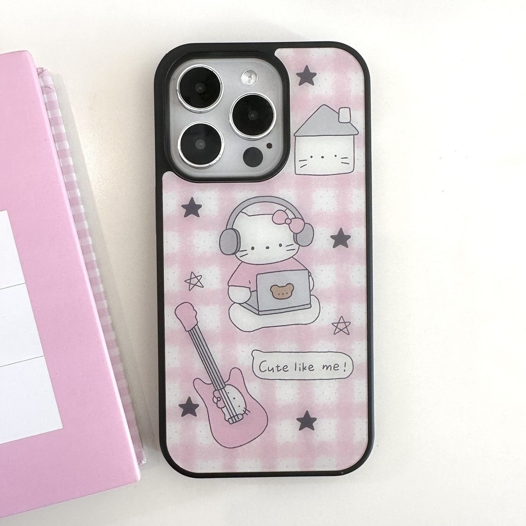 ลายสก๊อตเย็บเคสโทรศัพท์ Drop-Resistant สําหรับ iPhone 16 Promax 15 Promax 11 12 13 14plus 15plus 16e 16plus 15pro