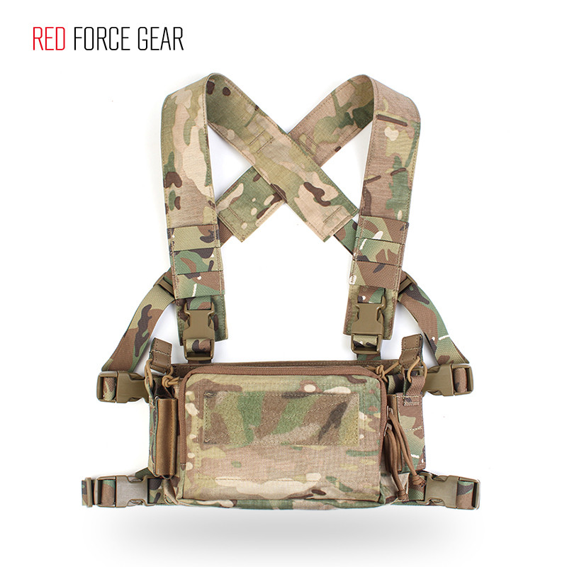 R RED FORCE GEAR D3CRM2.0 ยุทธวิธีหน้าอกแขวน Belly กระเป๋า MK3 กลางแจ้งจริง CS Matte Nylon 500D