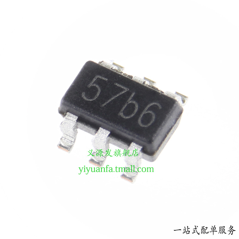 TP4057 TP4057 การพิมพ์หน้าจอผ้าไหม 57b Patch SOT23-6500mA Linear Lithium-Ion Battery Charger IC