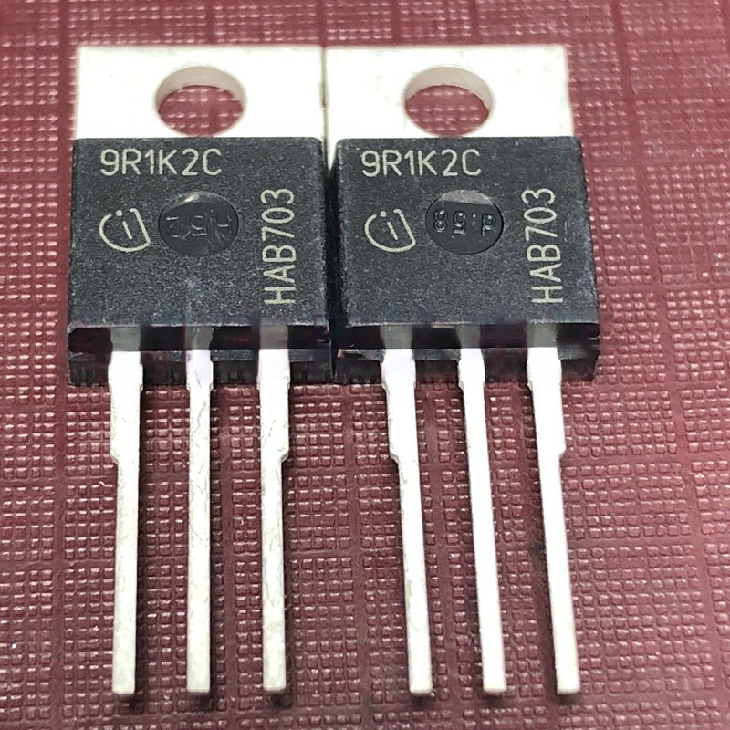 ((1 ชิ้น) ชิ้นส่วนอิเล็กทรอนิกส์ 9R1K2C IPP90R1K2C3 คลังสินค้าพร้อม TO-220 900V 5.1A MOS Field Effec