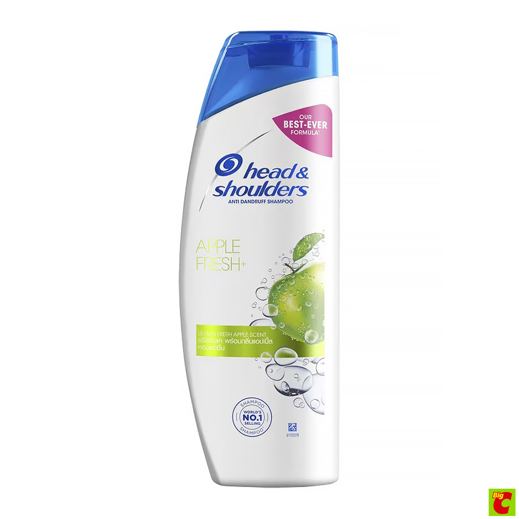 เฮดแอนด์โชว์เดอร์ แชมพูขจัดรังแค สูตรแอปเปิ้ลเฟรช 150 มล.