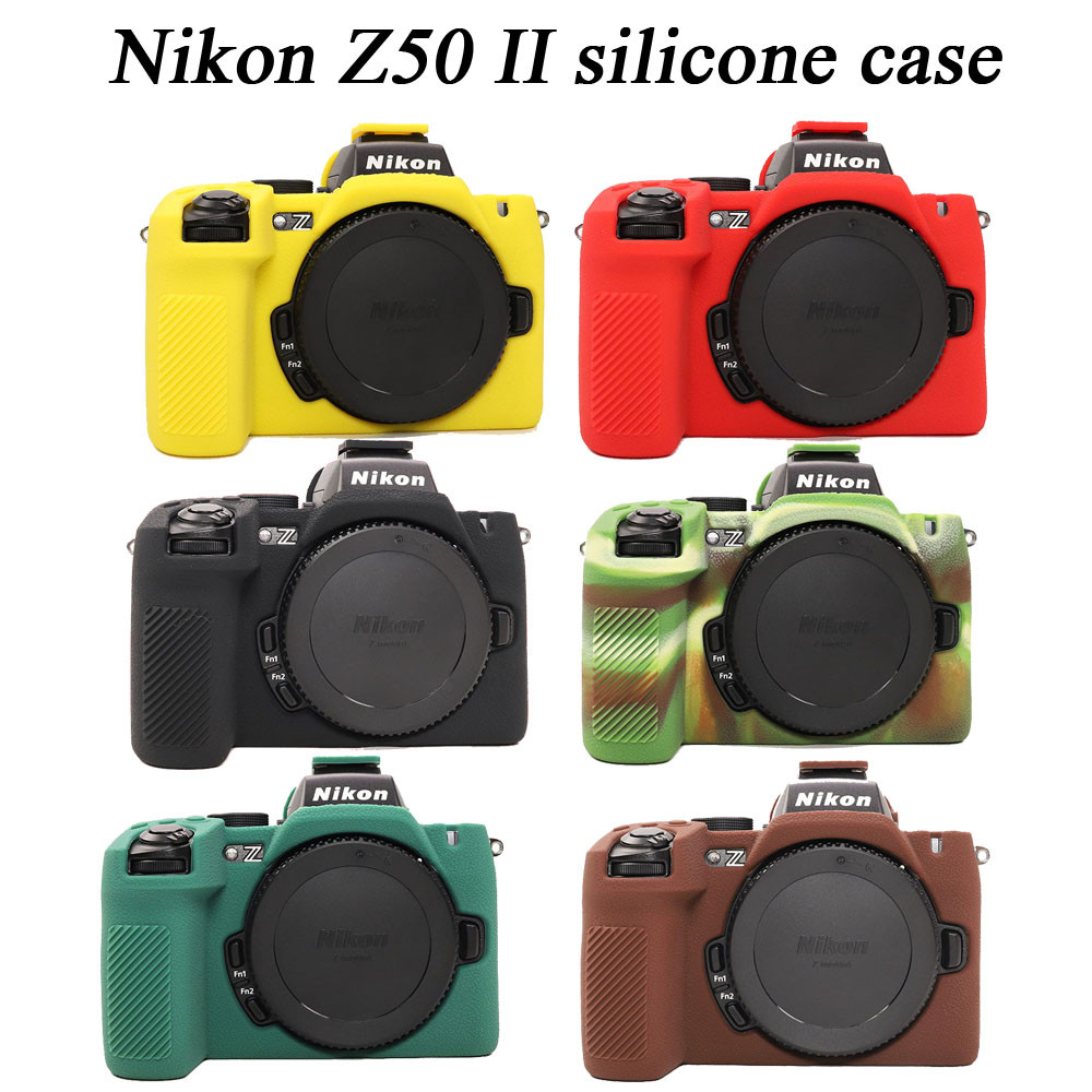 Z50 II เคสซิลิโคนเคสกล้องสําหรับ Nikon Z50 II Z50 Mark II Z50II