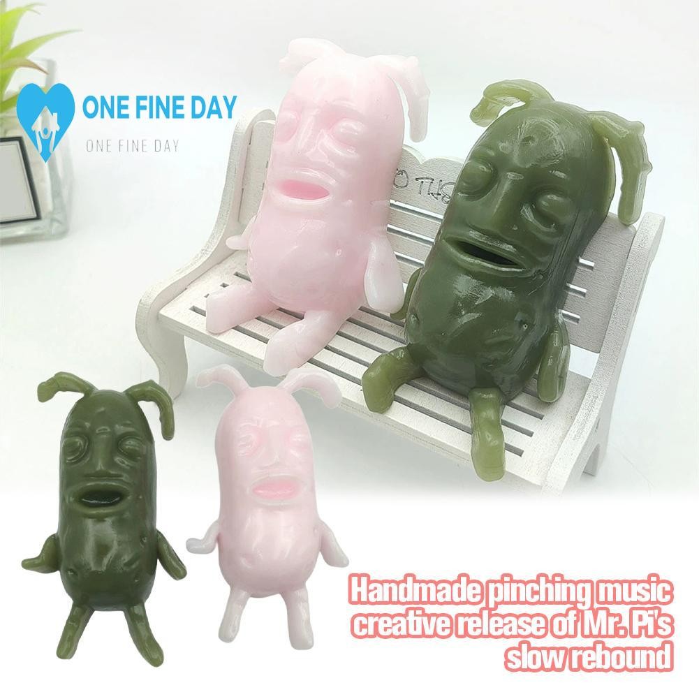 Plankton Meme Fidget ของเล่นช้า Rebound ความเครียดบรรเทาอะนิเมะรูปของขวัญตลกของเล่น Squishies V3l1