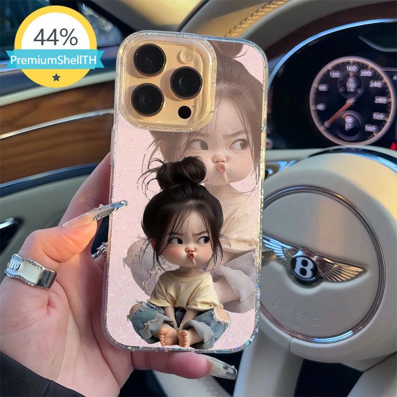 เคสมือถือ เบบี้น่ารัก🌟ใช้ได้กับเคสโทรศัพท์ของ Apple เข้ากันได้กับเคสโทรศัพท์ของiPhone17 16151413 12 11xsmax xr xs x