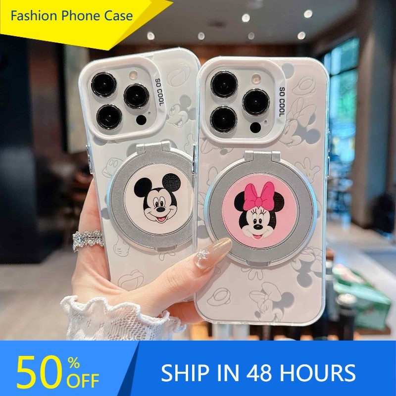 เข้ากันได้กับ iPhone 16 iPhone 15 iPhone 13 iPhone 11 เคสโทรศัพท์กลิตเตอร์ใส รุ่นอัพเกรด RLTH2484CYK&2485+BBB~3#