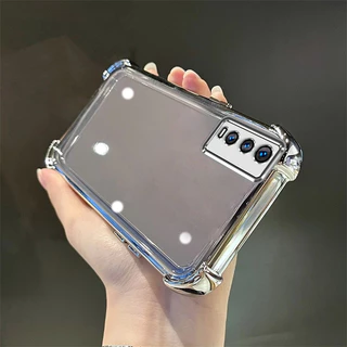 เคส Vivo V2026/V2027/V2043/V2032/V2048/V2029 สี่มุม Shock-proof โปร่งใส TPU เคสโทรศัพท์ SJDK