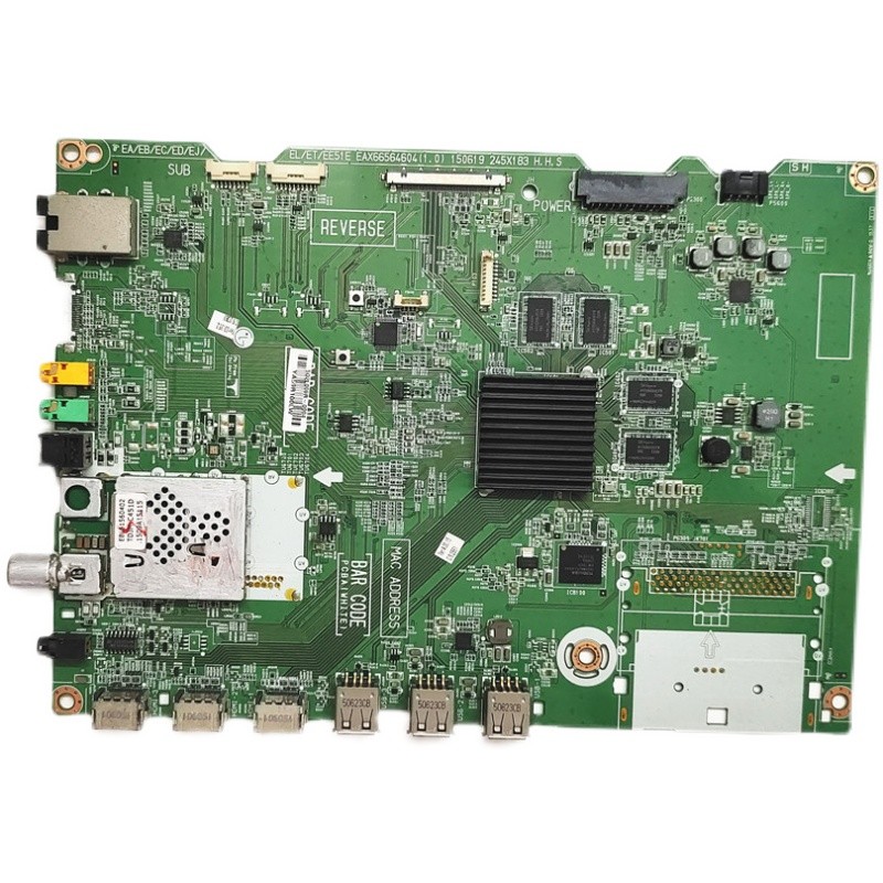 เมนบอร์ดทีวี LCD LG 55EG9100-CB ดั้งเดิม EAX66564604หน้าจอการกําหนดค่า LC550LUD แผงวงจร
