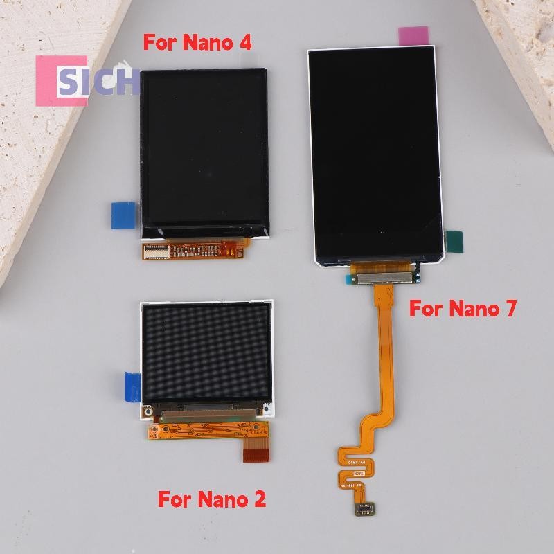 [Sich] จอแสดงผล LCD Sensor Digitizer Assembly Screen สําหรับ IPod Nano 2nd 4th 7th เปลี่ยนใหม่