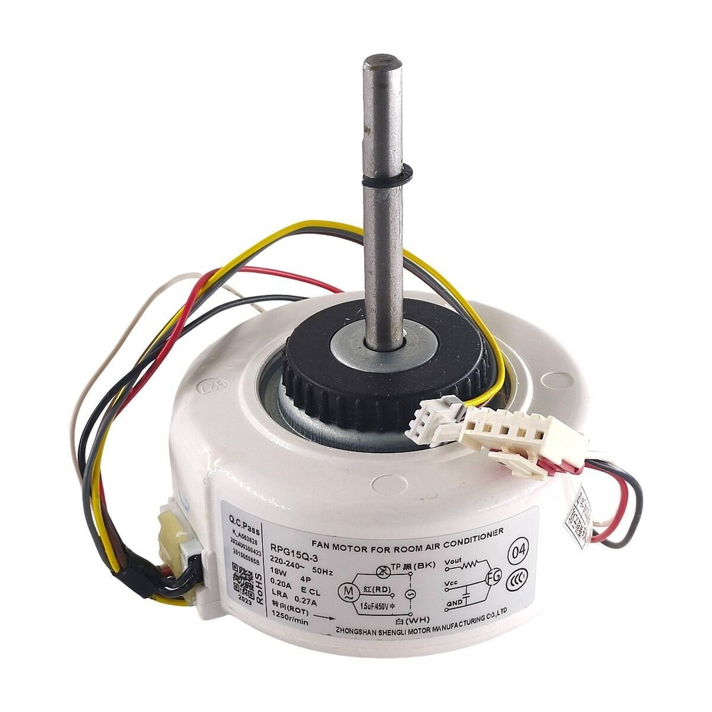 ใหม่ 100% ทํางานดีสําหรับเครื่องปรับอากาศ พัดลมมอเตอร์มอเตอร์มอเตอร์ RPG15Q-3 RPG19E-6 ส่วน