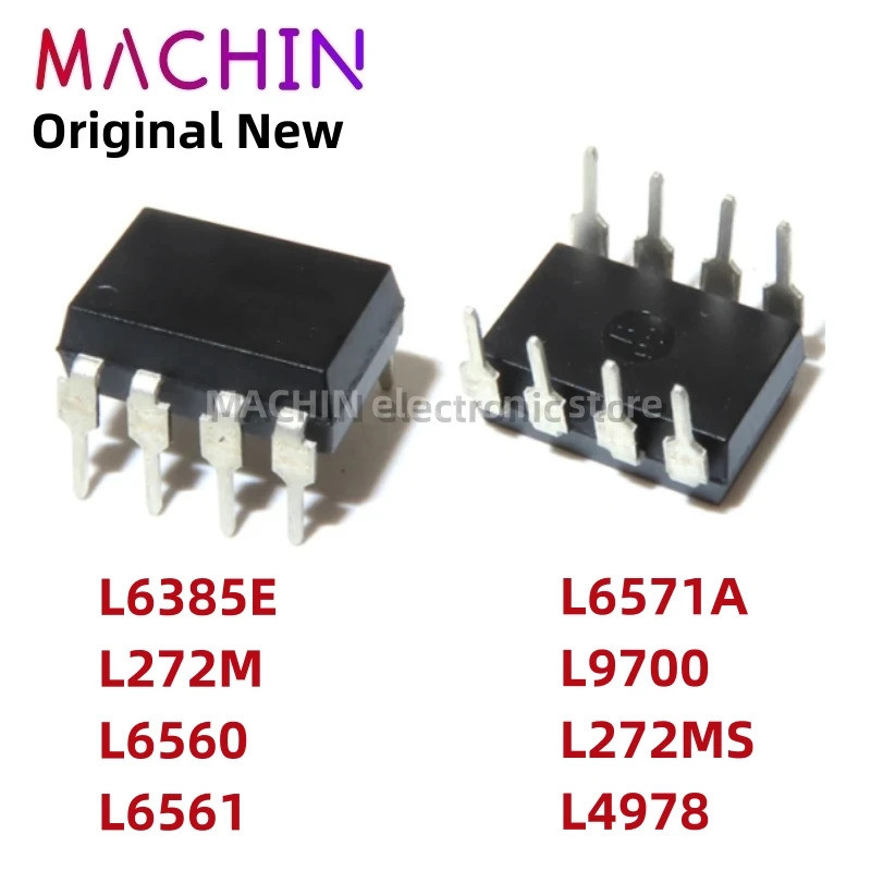 1-5pcs L6385E L272M L6560 L6561 L6571A L272MS L4978 L6560A L6560N DIP-8 Power Management ชิป DIP8
