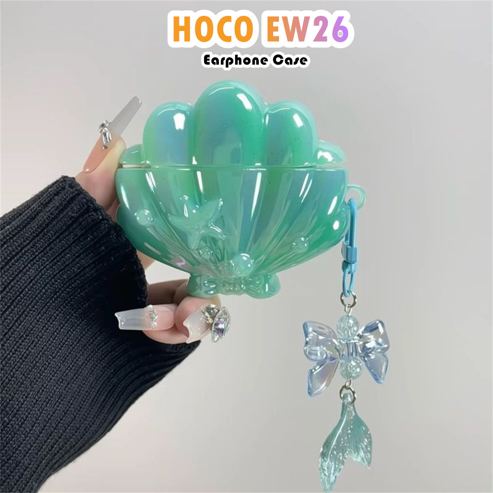 【Case Home】นําไปใช้กับ HOCO EW26 เคส Case เคสหูฟัง เปลือกสีเกรเดียนต์ ซิลิโคนนุ่ม เคส เคสหูฟัง NO.1