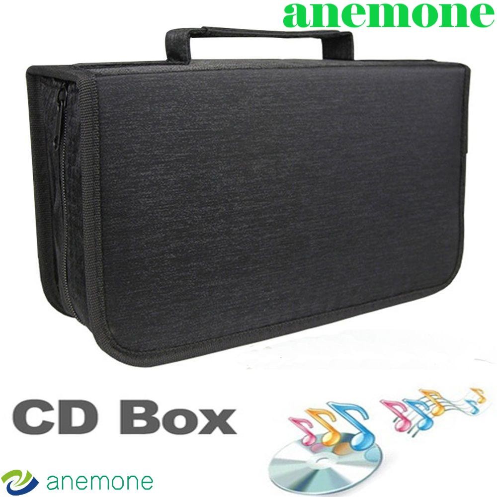 ANEMONE กระเป๋าเก็บของแบบพกพาทนทานกรณีอุปกรณ์เสริมเกม CD DVD VCD Wallet