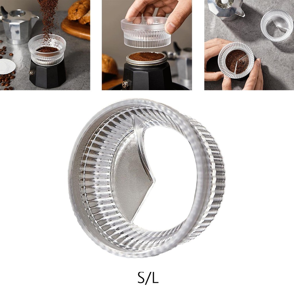 [Tachiuwa21] ผงกาแฟ Dosing Ring/Espresso Dosing Funnel, Coffee Ware Powder Funnel, Pot Dosing Ring f