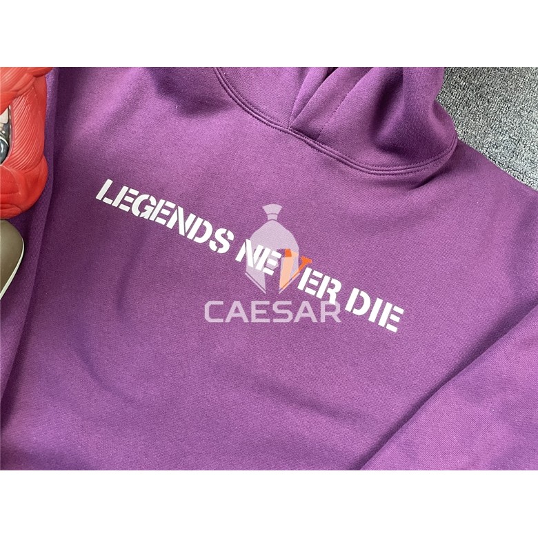 เสื้อฮู้ดสีม่วง VLONE x Juice WRLD