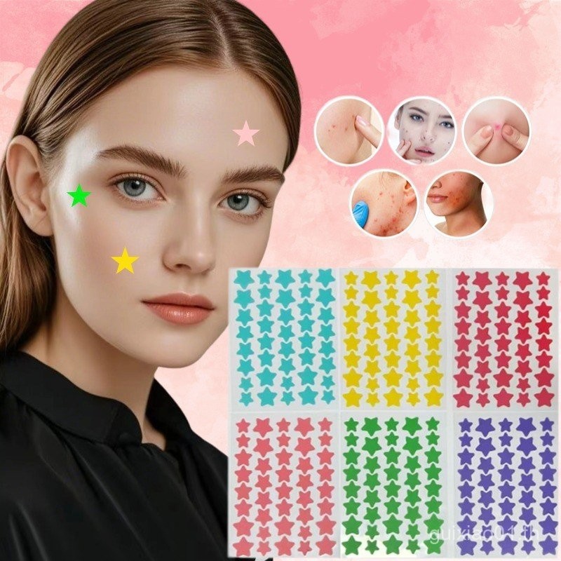 ACNE Hydrogel Star ACNE Patch Hydrogel PE คอนซีลเลอร์ 40 ชิ้นสีที่มองไม่เห็นโปร่งใส Multi-Shape ACNE