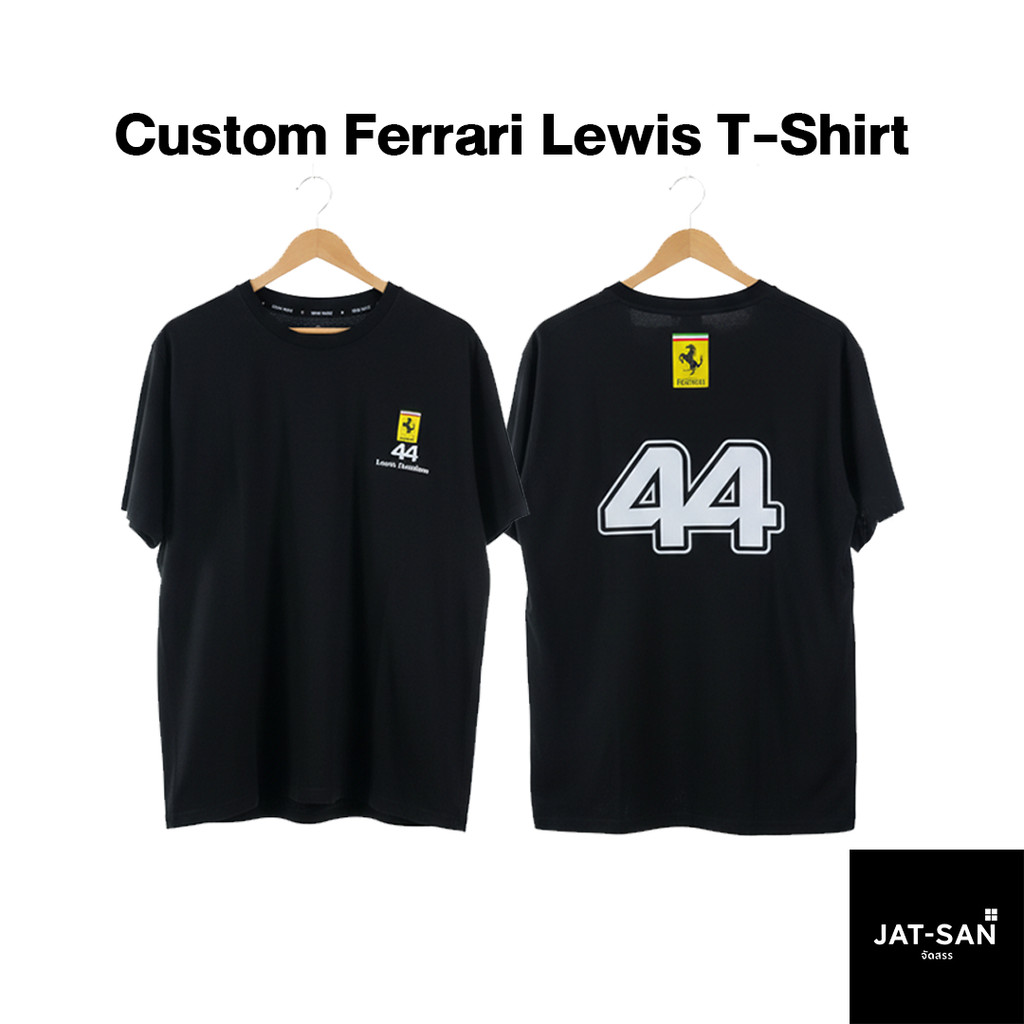 เสื้อยืด Scuderia Ferrari F1 Lewis Hamilton No 44
